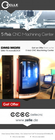 DMG MORI DMU 75 Monoblock-5 Axis CNC Machining Center