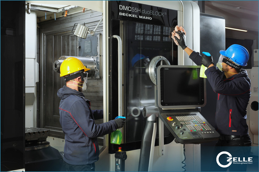 CNC Cleaning and Installation 