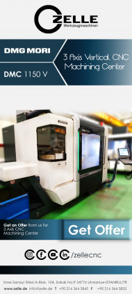 DMG MORI DMC 1150 V - 3 Axis Vertical CNC Machining Center