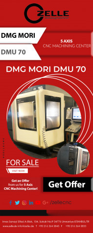 DMG MORI DMU 70 - 5 Axis CNC Machining Center