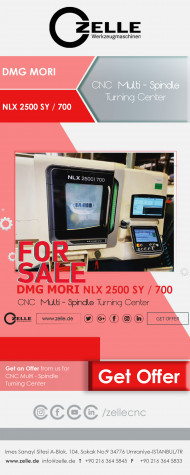 DMG MORI NLX 2500 SY / 700 - CNC Multi -Spindle Turning Center