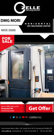 DMG MORI NHX 5000 - HORIZONTAL CNC MACHINING CENTER